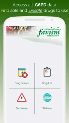 G6PD Drug Search android App screenshot 9